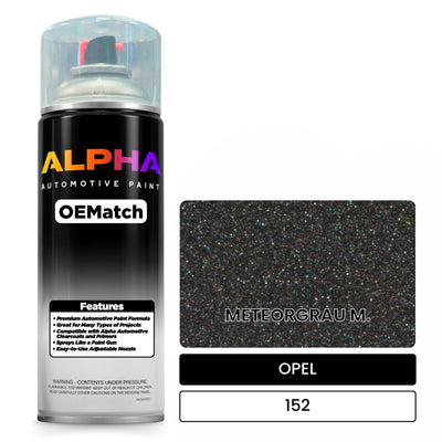 OPEL METEORGRAU M. 152 | OEMatch Automotive Spraycan
