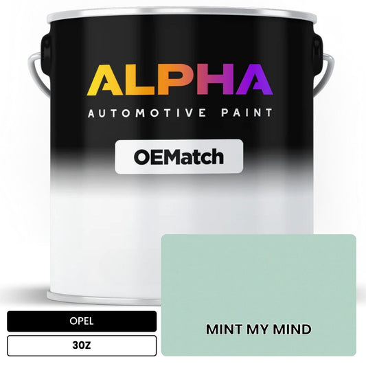 OPEL MINT MY MIND 30Z OEMatch Basecoat