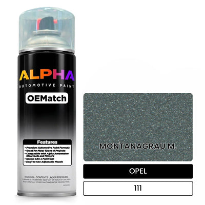 OPEL MONTANAGRAU M. 111 | OEMatch Automotive Spraycan