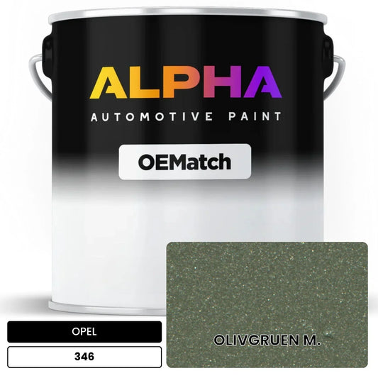OPEL OLIVGRUEN M. 346 OEMatch Basecoat