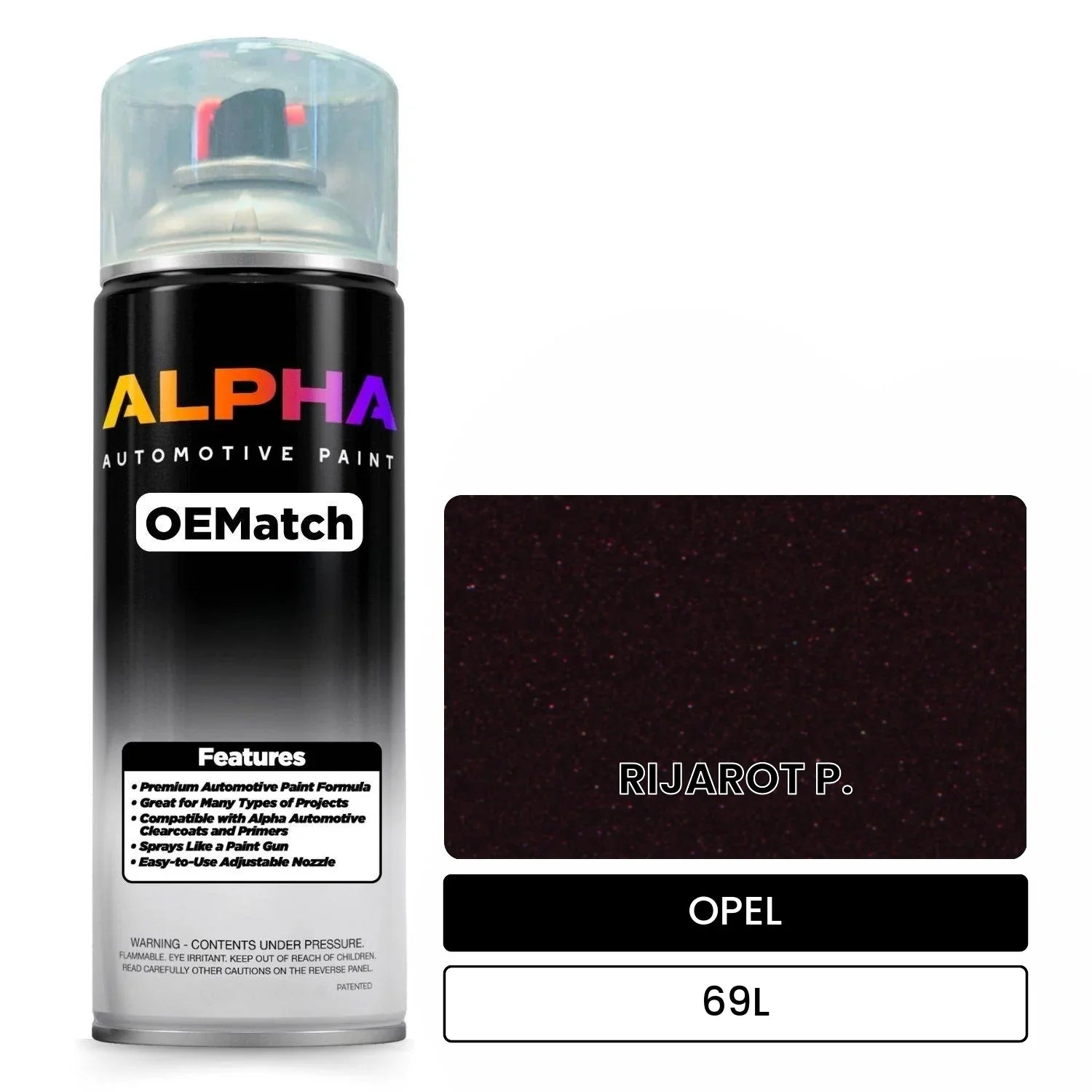 OPEL RIJAROT P. 69L OEMatch Spraycan