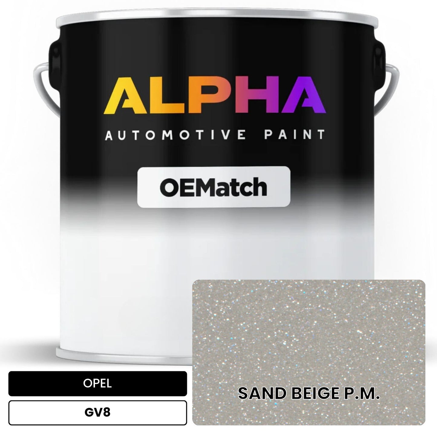 OPEL SAND BEIGE P.M. GV8 OEMatch Basecoat