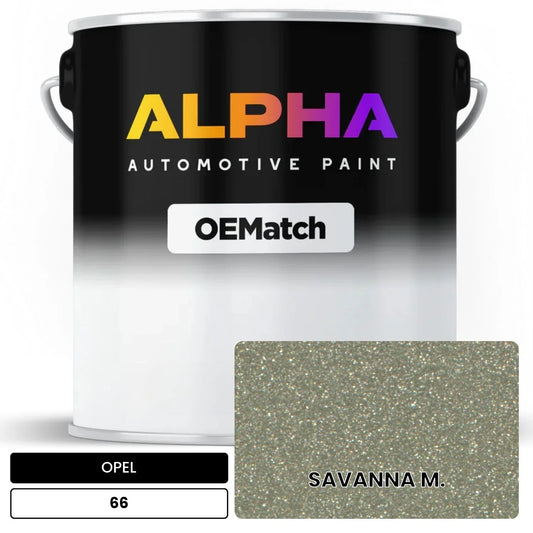 OPEL SAVANNA M. 66 OEMatch Basecoat