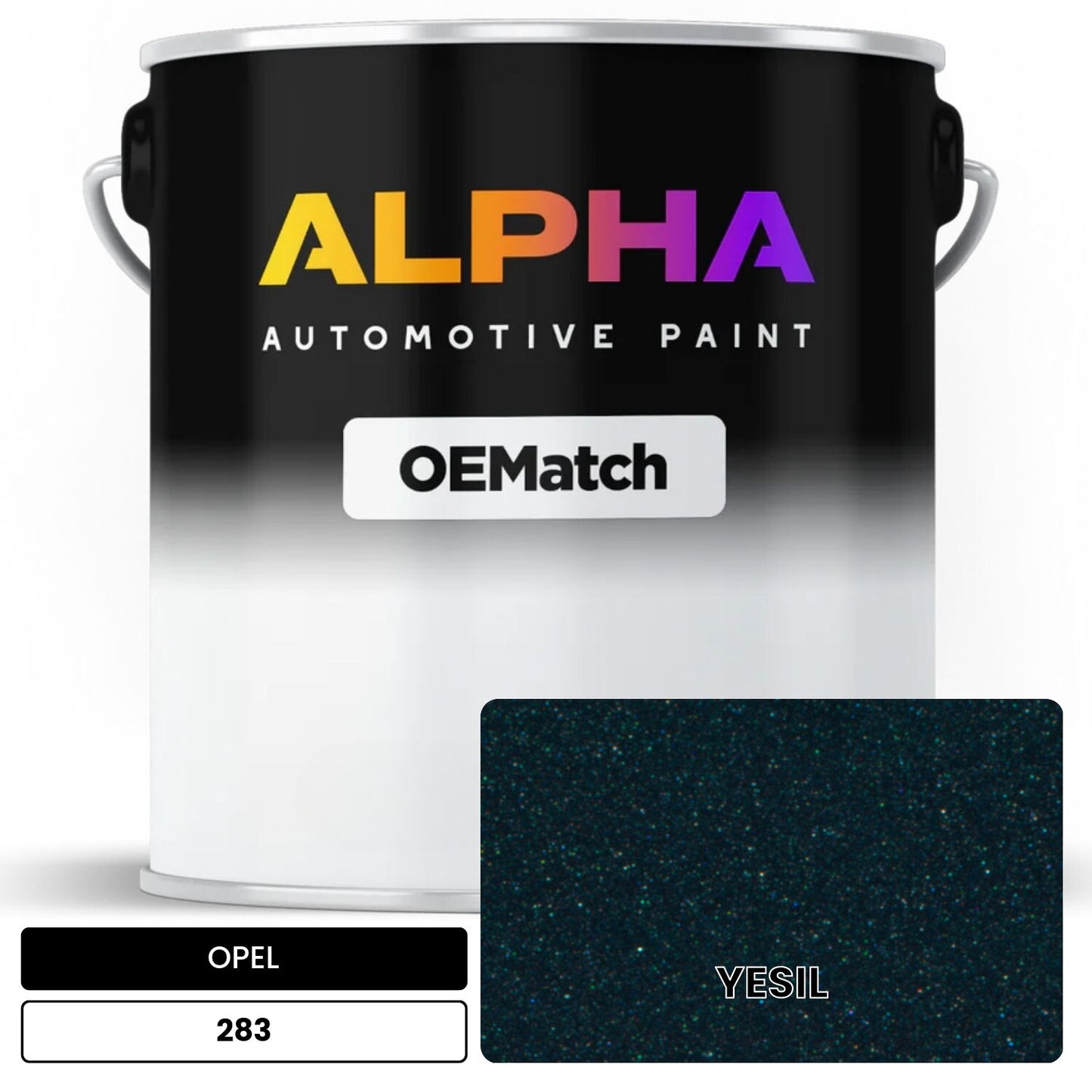 OPEL YESIL 283 OEMatch Basecoat