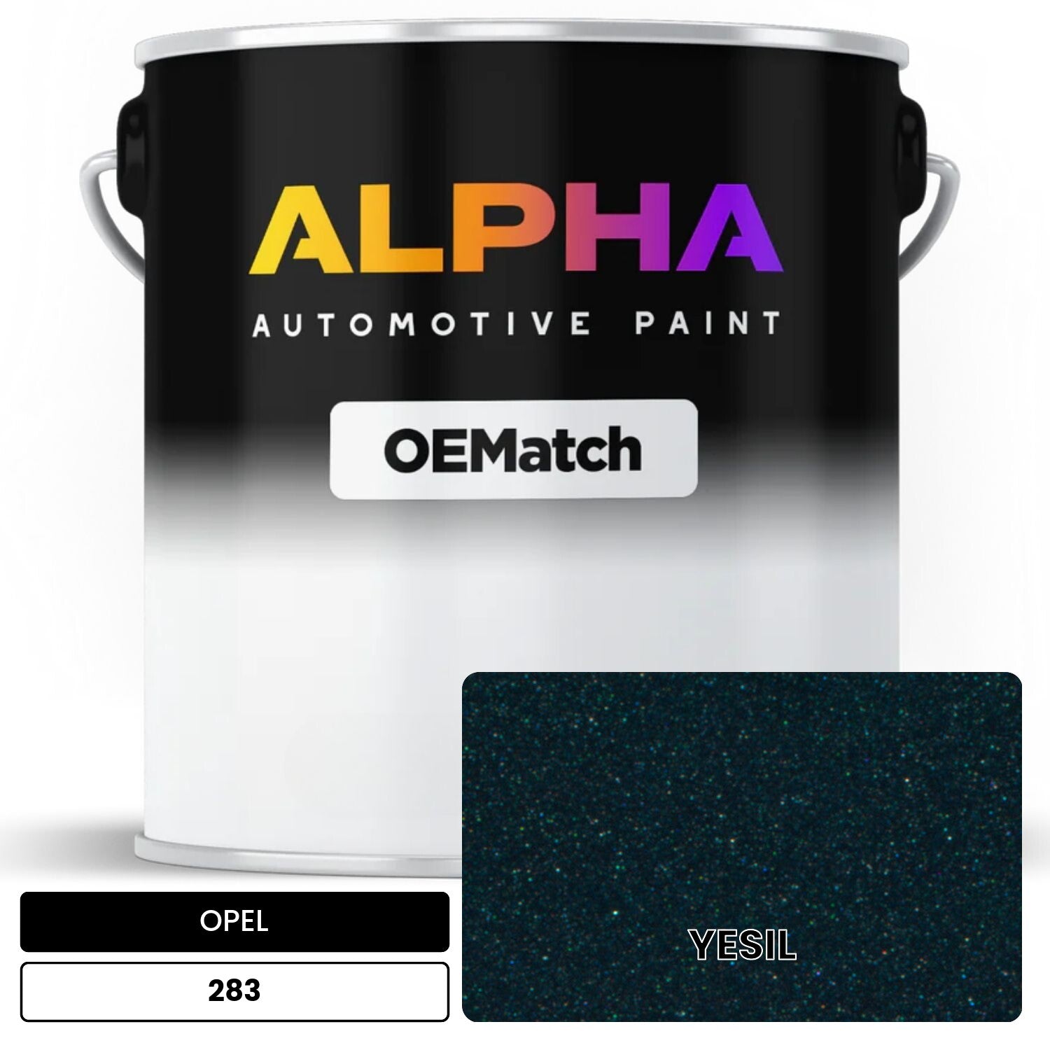 OPEL YESIL 283 OEMatch Basecoat
