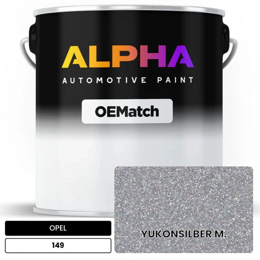 OPEL YUKONSILBER M. 149 OEMatch Basecoat