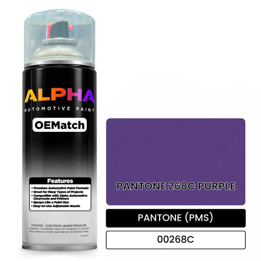 PANTONE (PMS) PANTONE 268C PURPLE 00268C OEMatch Spraycan