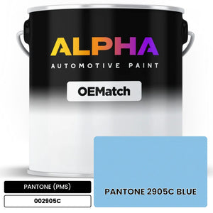 PANTONE (PMS) PANTONE 2905C BLUE 002905C | OEMatch Automotive Basecoat