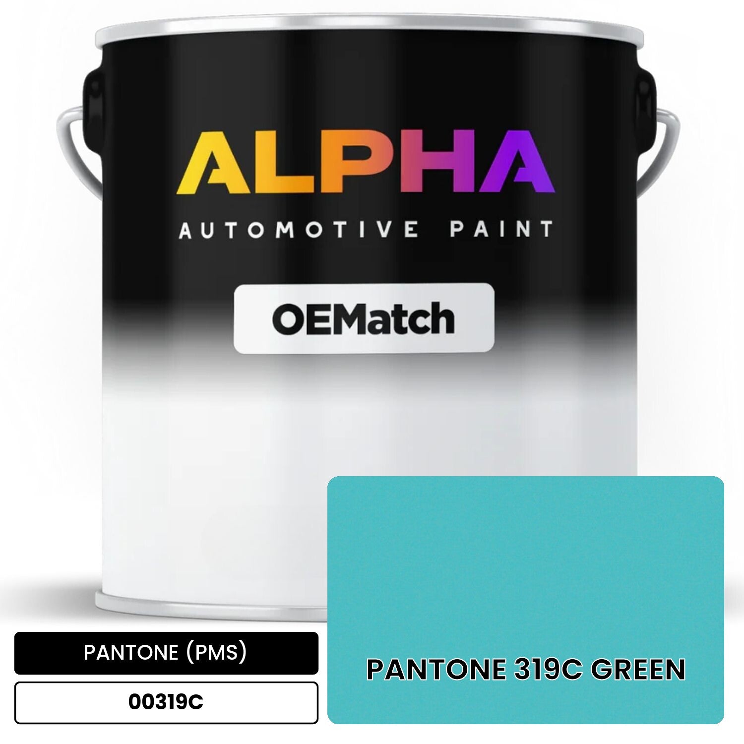 PANTONE (PMS) PANTONE 319C GREEN 00319C OEMatch Basecoat