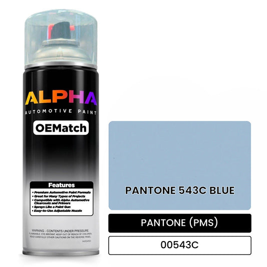 PANTONE (PMS) PANTONE 543C BLUE 00543C OEMatch Spraycan