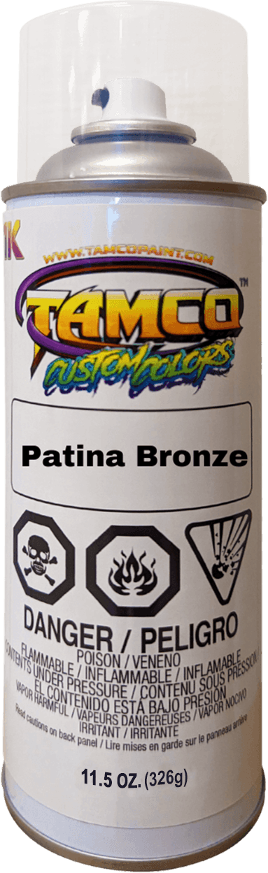 Patina Bronze Spray Can - The Spray Source - Tamco Paint