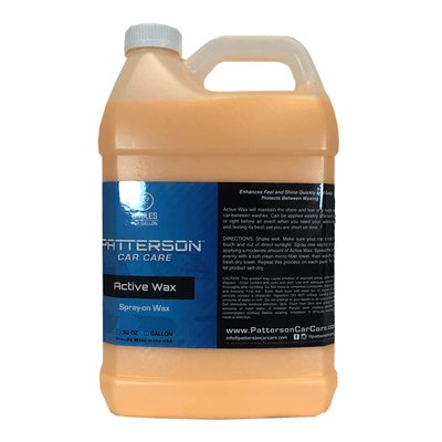 Patterson Car Care Active Wax - Spray Wax 1 Gallon - The Spray Source - Patterson Car Care