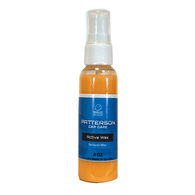 Patterson Car Care Active Wax - Spray Wax 2oz Sample - The Spray Source - Patterson Car Care