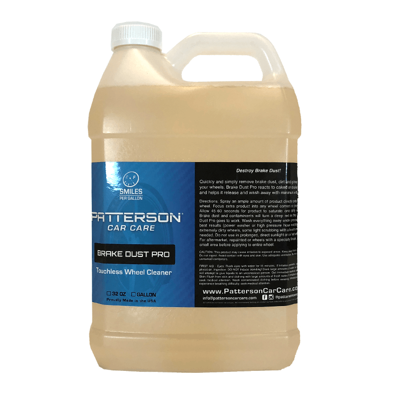 Patterson Car Care Brake Dust Professional Wheel Cleaner 1 Gallon - The Spray Source - Patterson Car Care