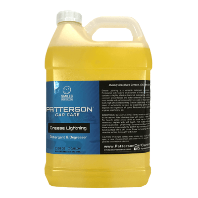 Patterson Car Care Grease Lightning - Multipurpose Degreaser 1 Gallon - The Spray Source - Patterson Car Care