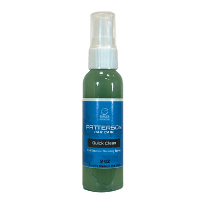 Patterson Car Care Quick Clean - Full Exterior Detailing Spray 2oz Sample - The Spray Source - Patterson Car Care