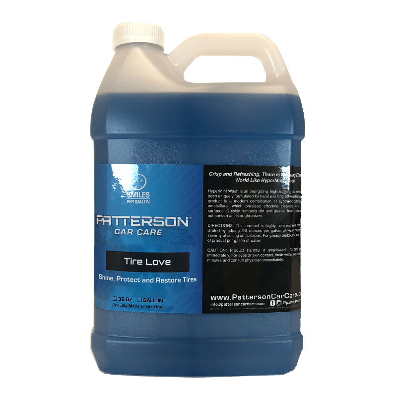 Patterson Car Care Tire Love - Long Lasting Tire Shine 1 Gallon - The Spray Source - Patterson Car Care