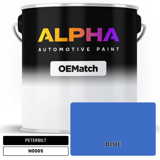 PETERBILT BLUE N0065 OEMatch Basecoat