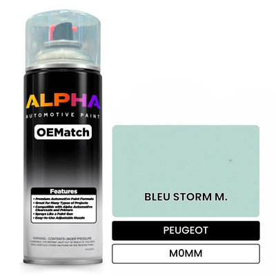 PEUGEOT BLEU STORM M. M0MM | OEMatch Automotive Spraycan