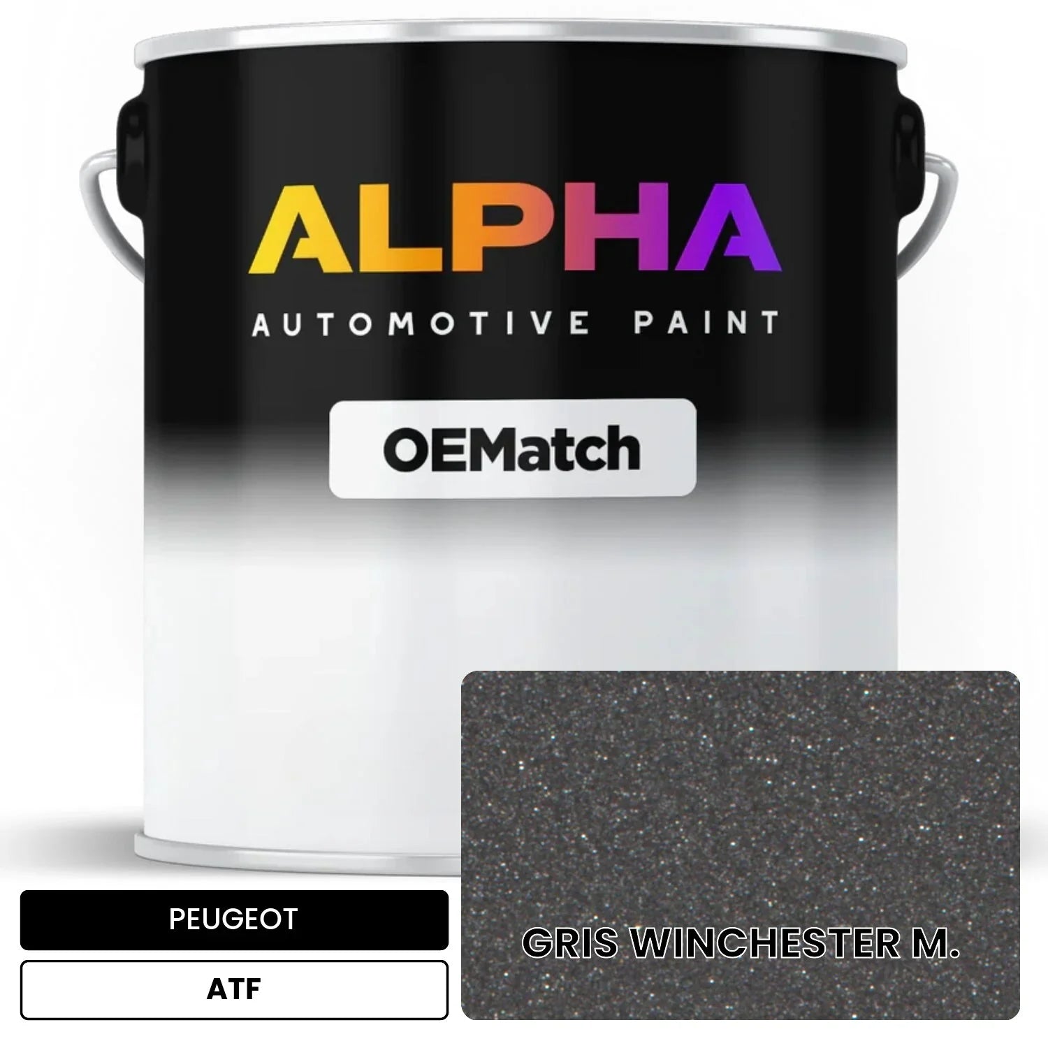PEUGEOT GRIS WINCHESTER M. ATF OEMatch Basecoat