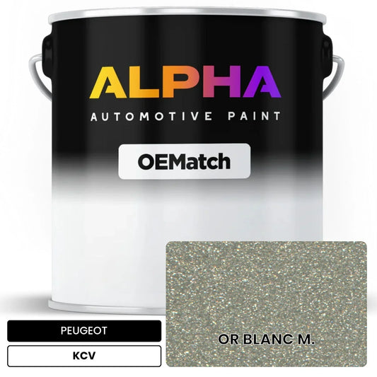 PEUGEOT OR BLANC M. KCV OEMatch Basecoat