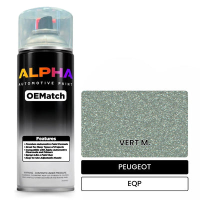 PEUGEOT VERT M. EQP | OEMatch Automotive Spraycan