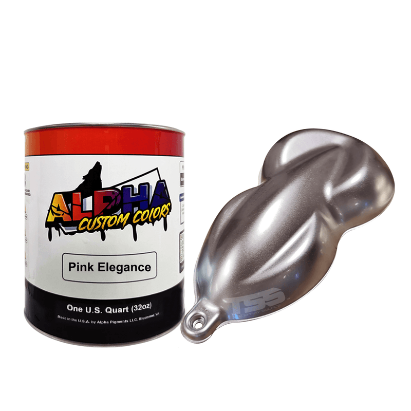 Pink Elegance Paint Basecoat - The Spray Source - Alpha Pigments