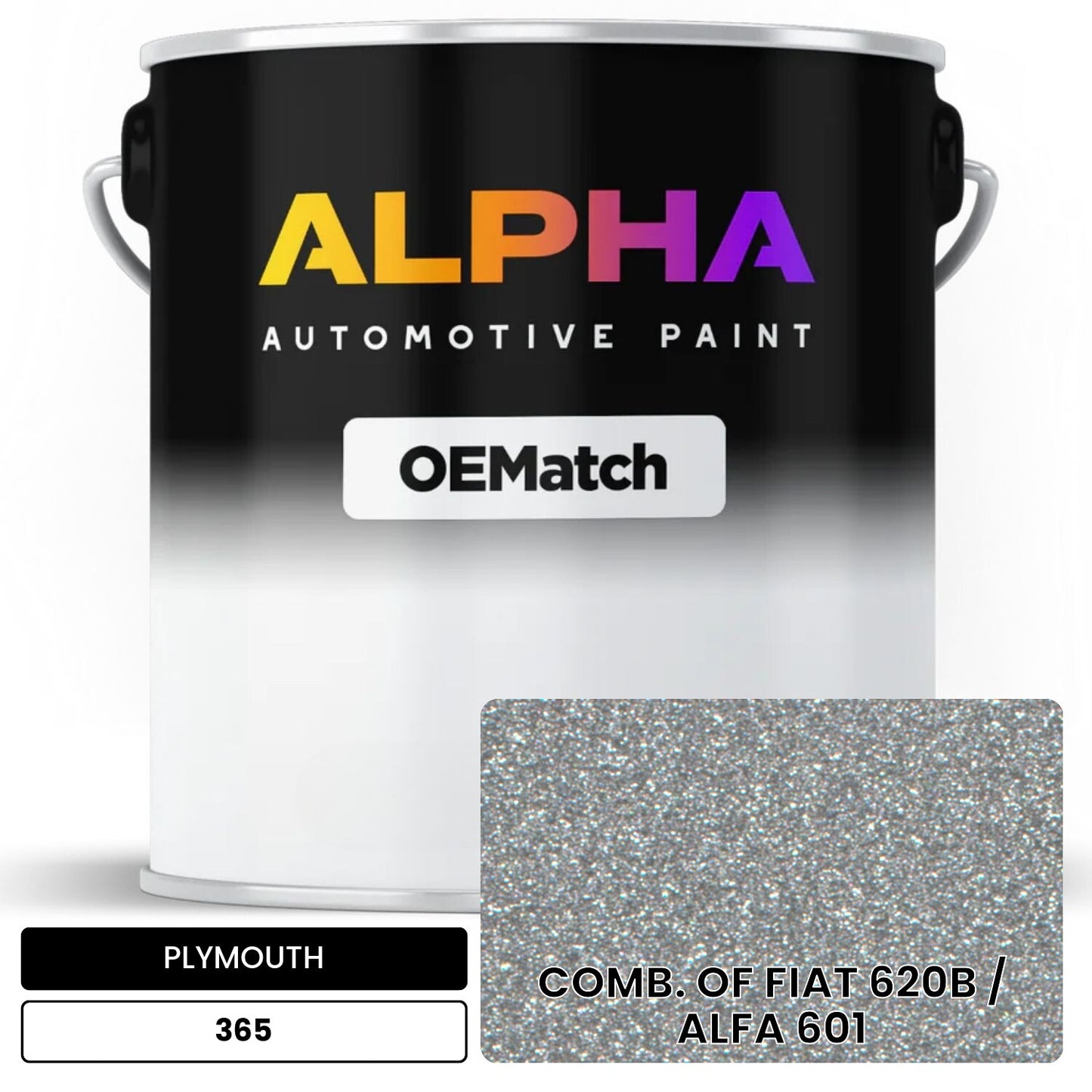 PLYMOUTH COMB. OF FIAT 620B / ALFA 601 365 OEMatch Basecoat