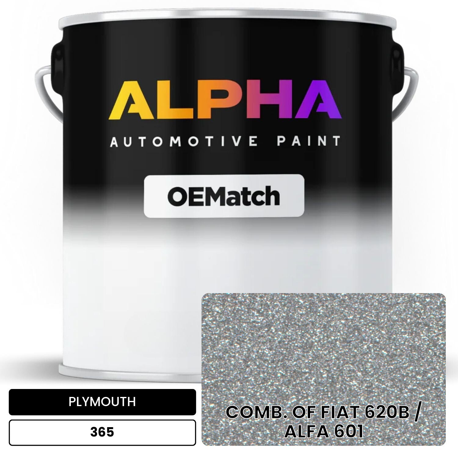 PLYMOUTH COMB. OF FIAT 620B / ALFA 601 365 OEMatch Basecoat