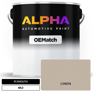 PLYMOUTH LINEN ML2 | OEMatch Automotive Basecoat