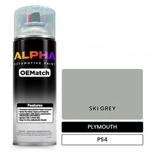 PLYMOUTH SKI GREY PS4 | OEMatch Automotive Spraycan