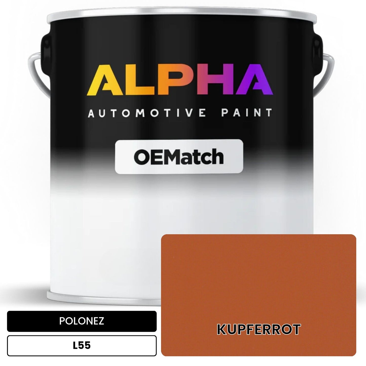 POLONEZ KUPFERROT L55 OEMatch Basecoat