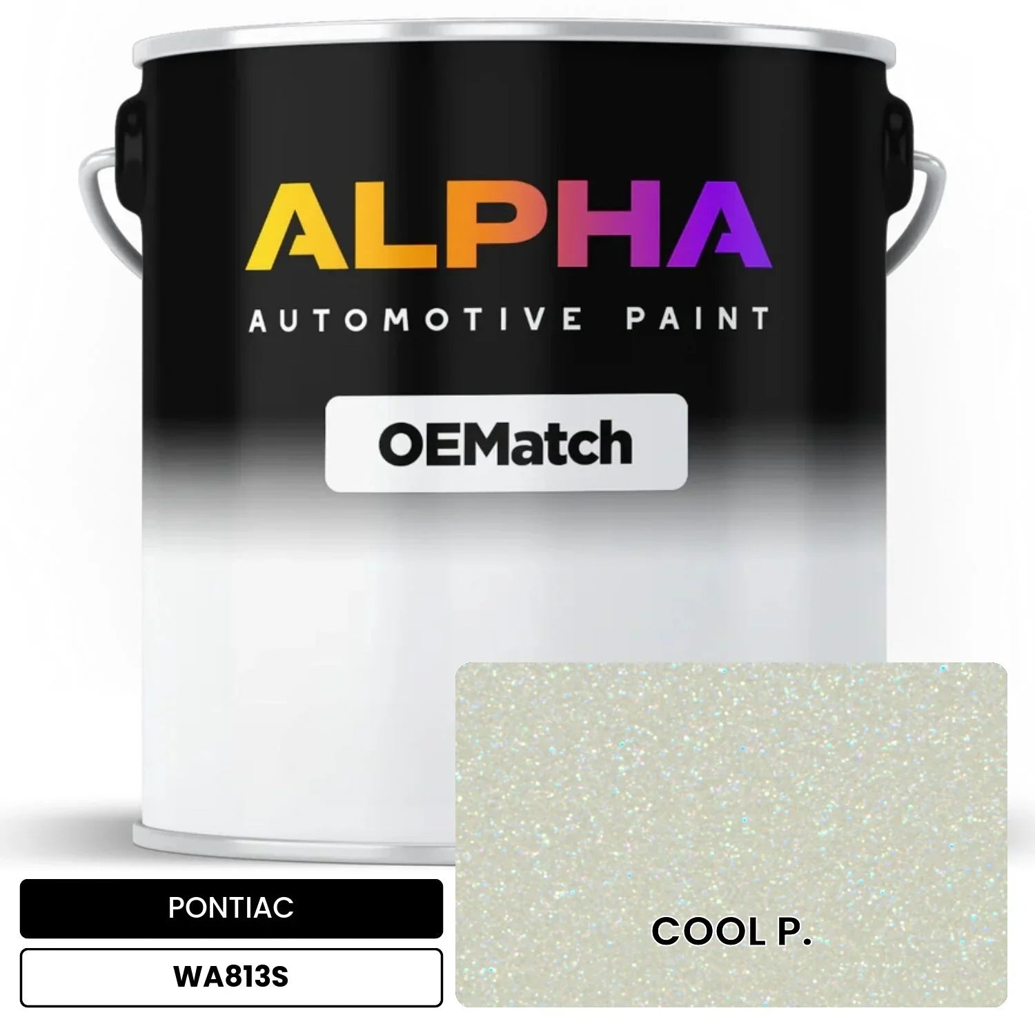 PONTIAC COOL P. WA813S OEMatch Basecoat