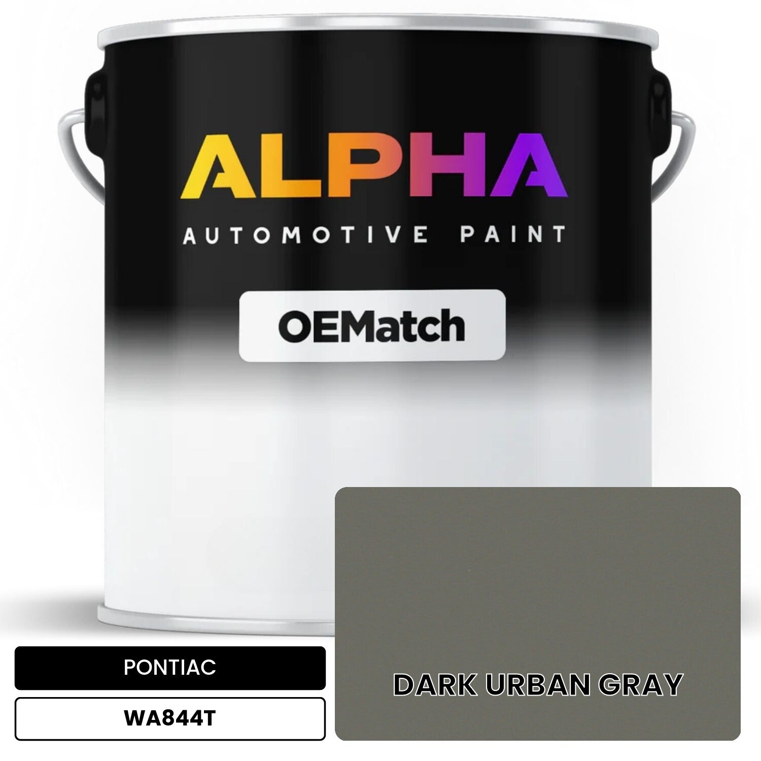 PONTIAC  WA844T OEMatch Basecoat