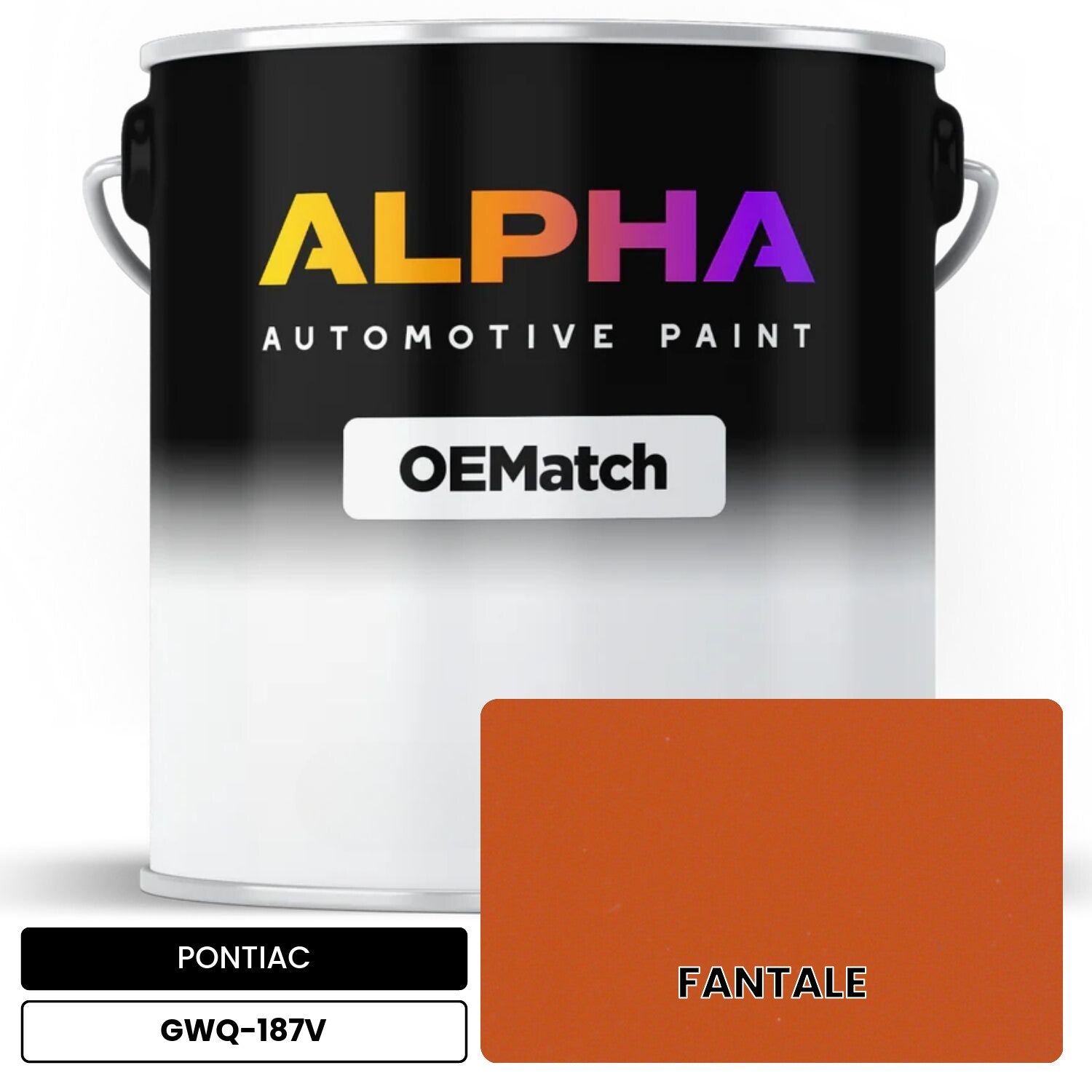 PONTIAC FANTALE GWQ-187V OEMatch Basecoat