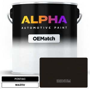 PONTIAC IRIDIUM WA311V | OEMatch Automotive Basecoat