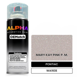 PONTIAC MARY KAY PINK P. M. WA160E | OEMatch Automotive Spraycan
