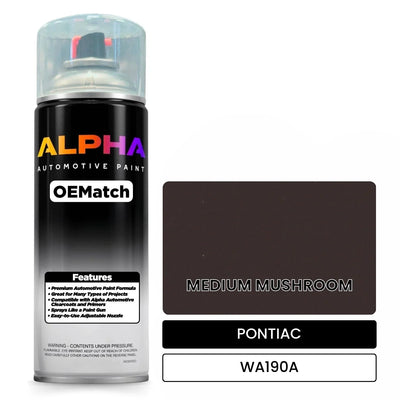 PONTIAC MEDIUM MUSHROOM WA190A | OEMatch Automotive Spraycan