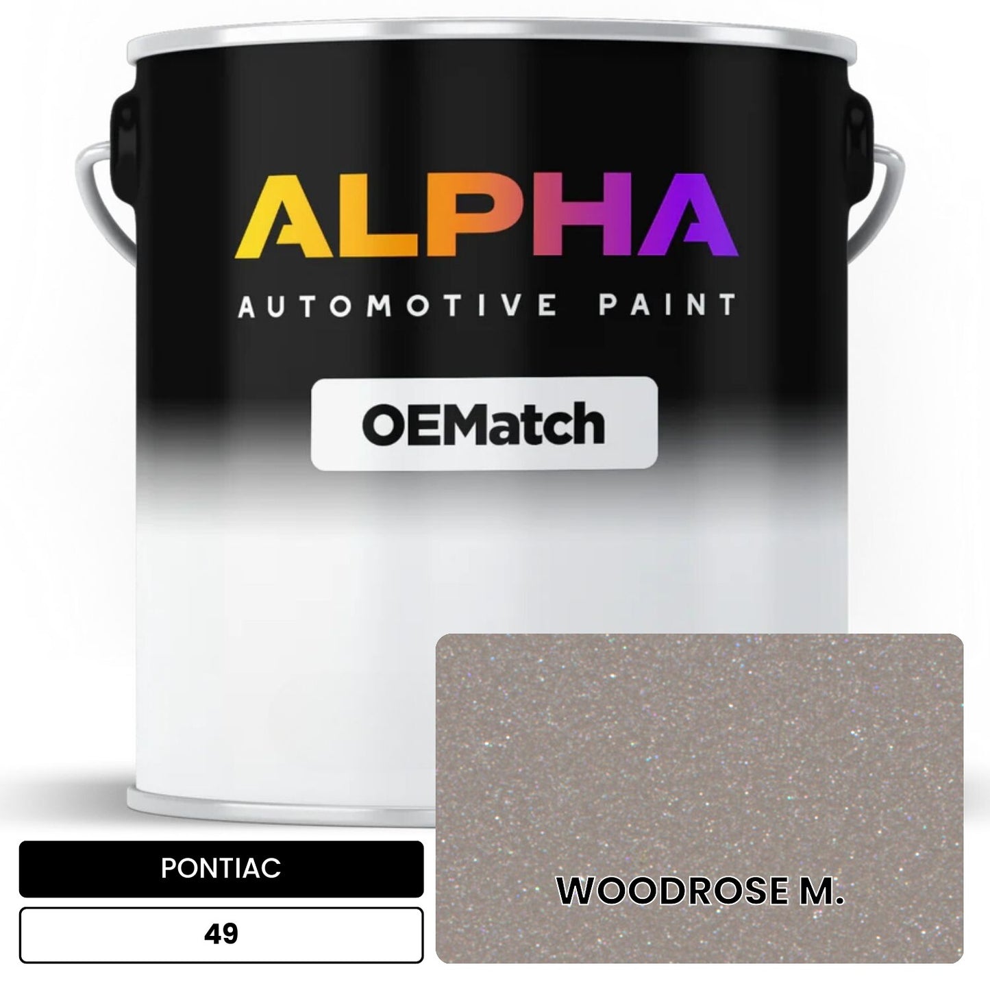 PONTIAC WOODROSE M. 49 OEMatch Basecoat