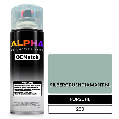 PORSCHE Diamond Green Metallic 250 | OEMatch Automotive Spraycan