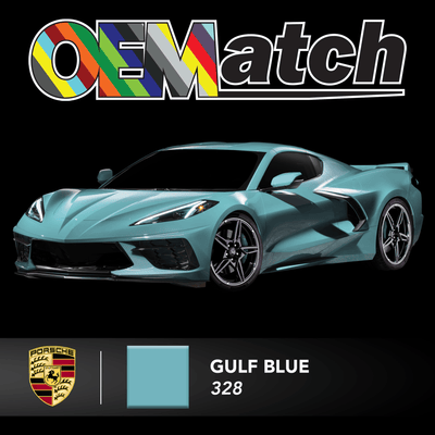 Porsche Gulf Blue | OEM Drop-In Pigment - The Spray Source - Alpha Pigments