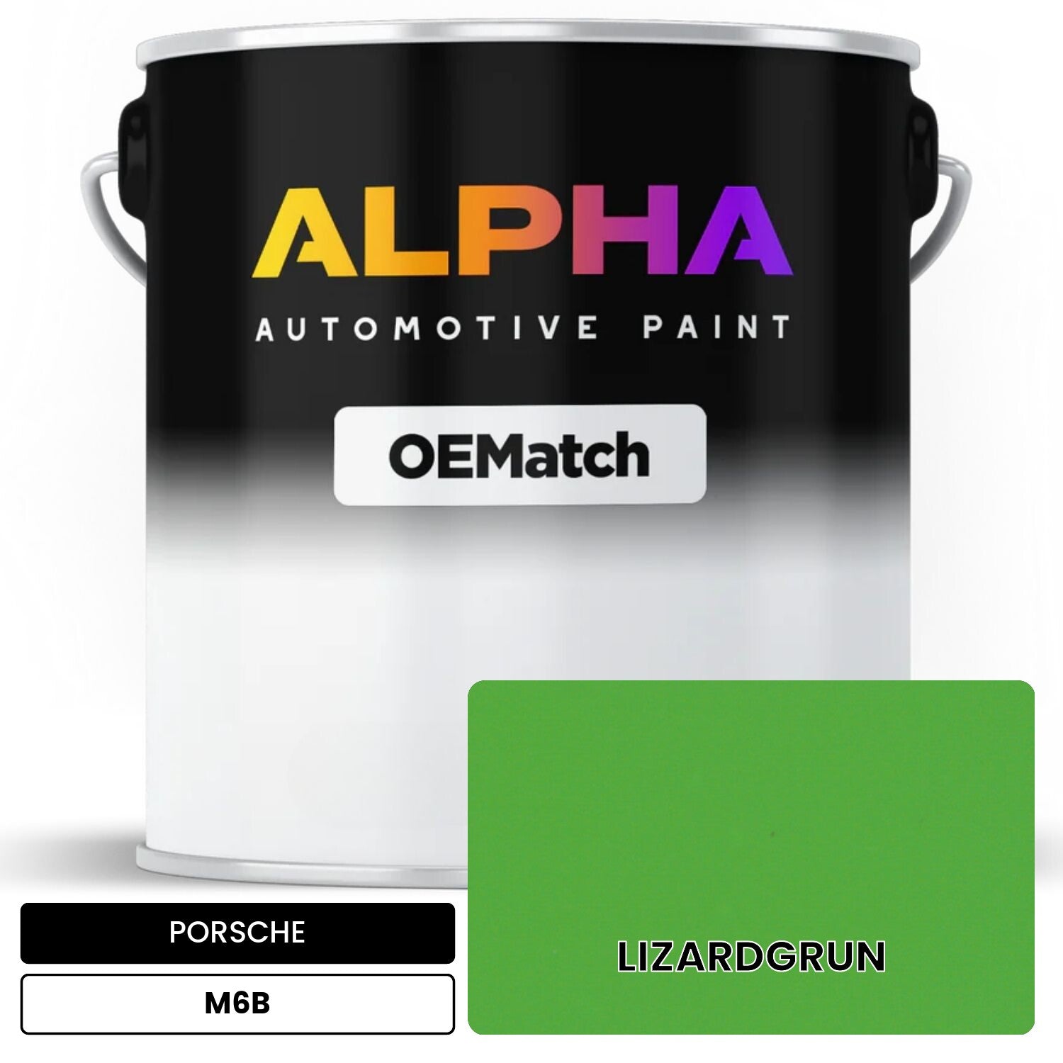 PORSCHE  M6B OEMatch Basecoat