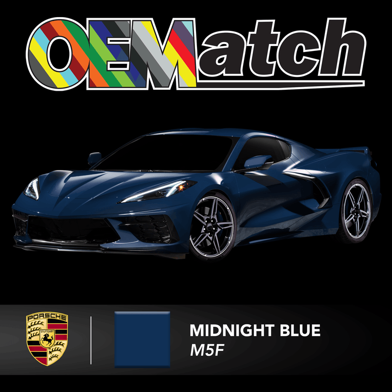 Porsche Midnight Blue | OEM Drop-In Pigment - The Spray Source - Alpha Pigments