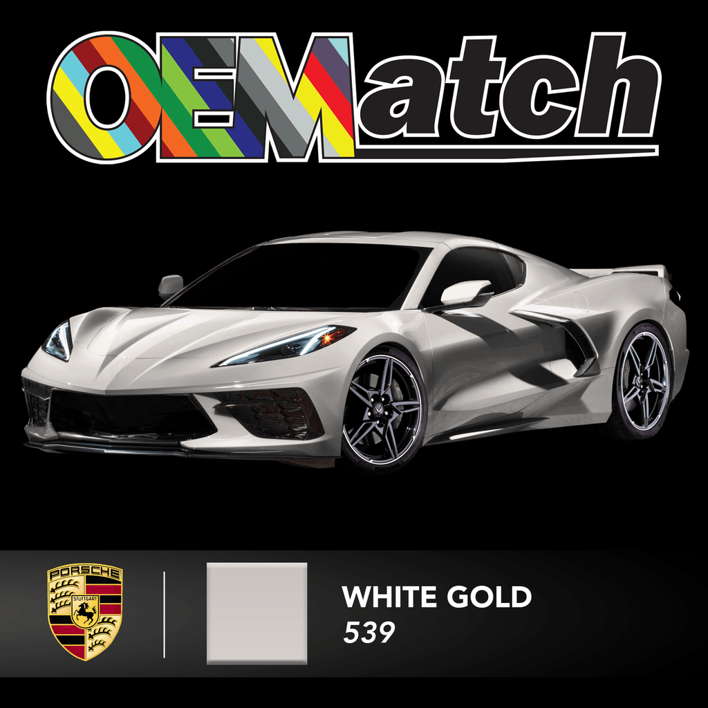 Porsche White Gold | OEM Drop-In Pigment - The Spray Source - Alpha Pigments