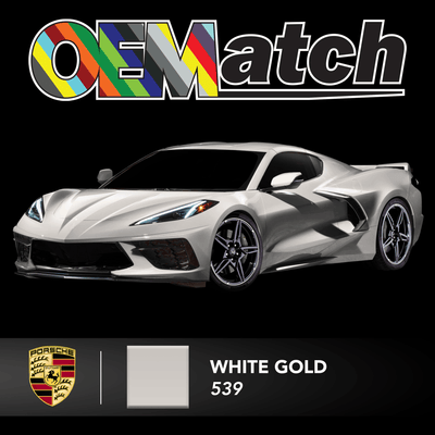 Porsche White Gold | OEM Drop-In Pigment - The Spray Source - Alpha Pigments