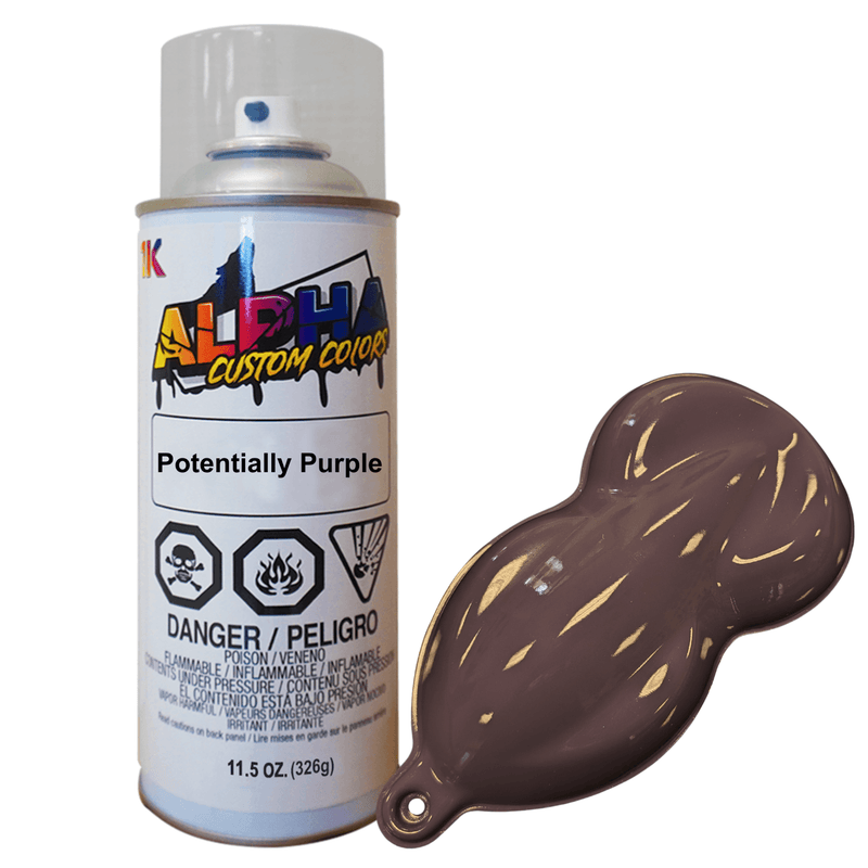 Potentially Purple Spray Can Midcoat - The Spray Source - Alpha Pigments