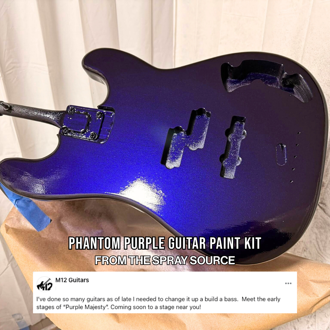 Phantom Purple Guitar Paint Kit