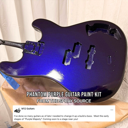 Phantom Purple Guitar Paint Kit