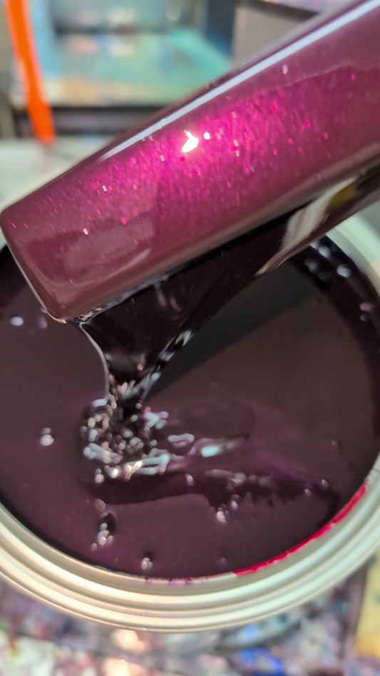 #22 Dark Purple Pearl Basecoat | One Off Custom Color