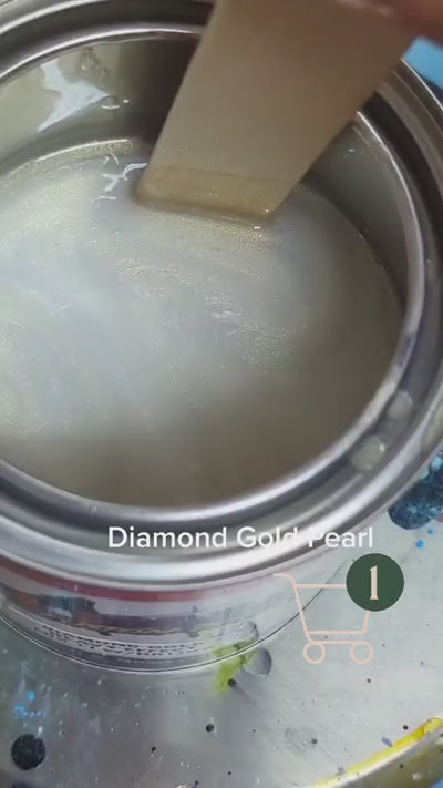 Diamond Gold Dry Pearl Pigment